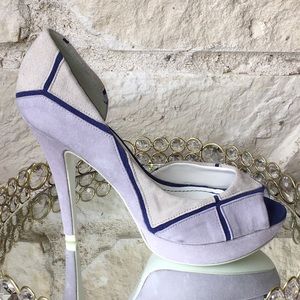 Top Heels Co Leslie Lilac Pep Toes
